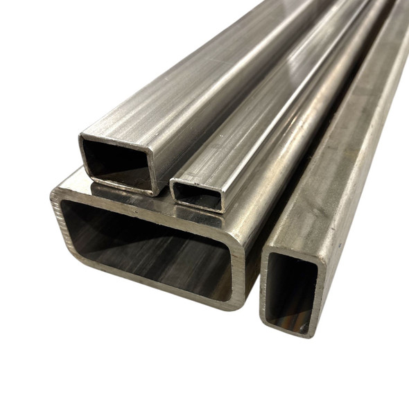 3" x 2" x 0.180" Wall x 24 inches, 304 Stainless Steel Rectangle Tube