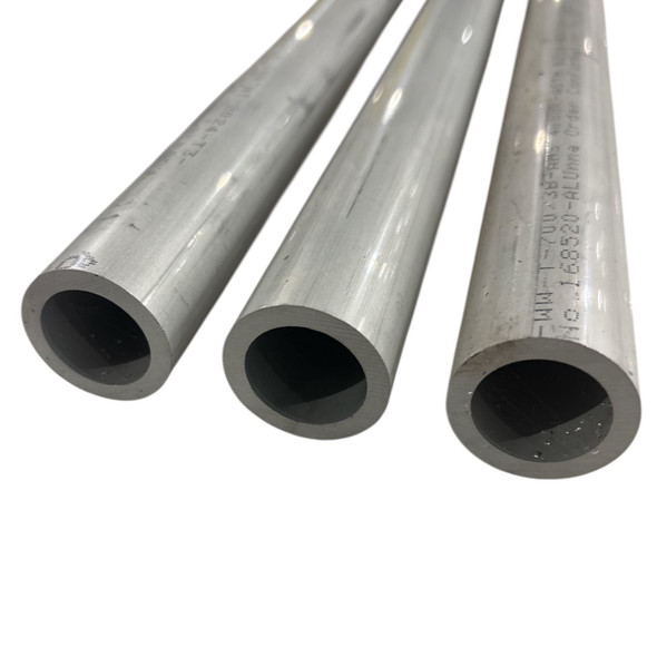 1-3/8" OD, 3/16" Wall, 1" ID, 72" long (3 Pack), 2024-T3 Aluminum Round Tube