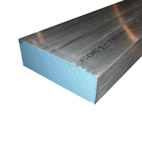 1-1/4" x 4", 6061-T6511 Aluminum Flat Bar