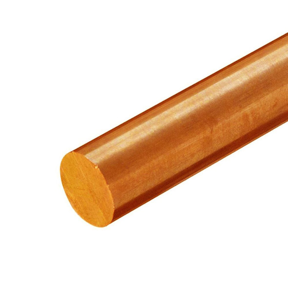 0.437 (7/16 inch), C510-H04 Phosphor Bronze Round Rod