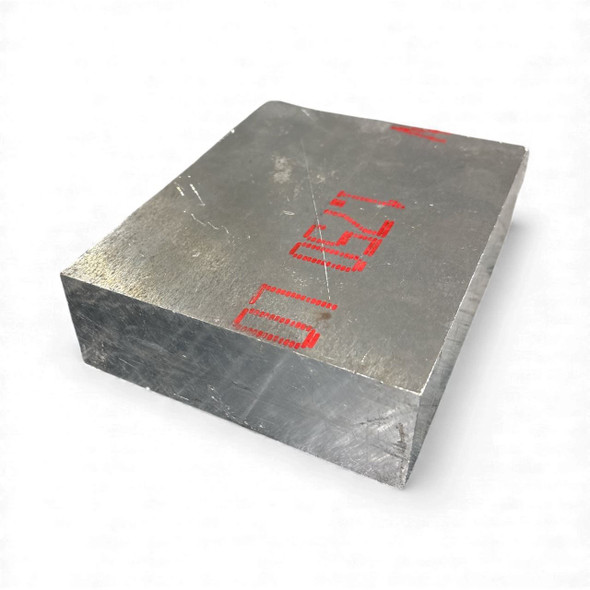 1-3/4" x 5" x 6-1/4", 2024-T351 Aluminum Plate