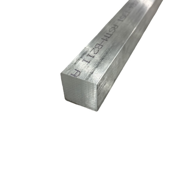 1" x 1", 2024-T351 Aluminum Square Bar