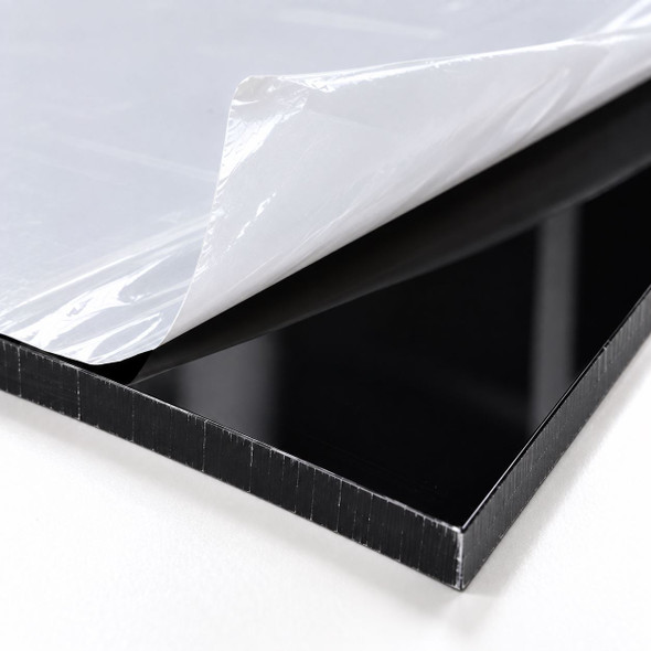 0.118", Acrylic Sheet, Gloss Black 2025