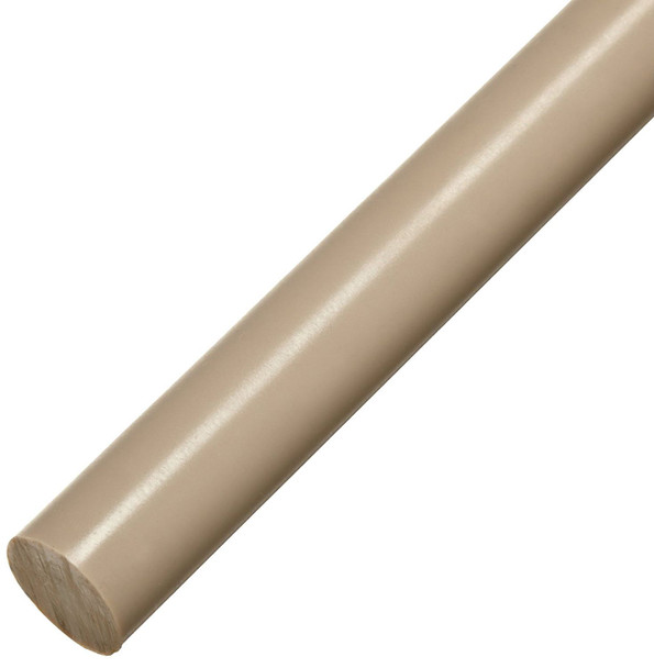 0.250 (1/4 inch) x 36 inches, PEEK Plastic Round Rod