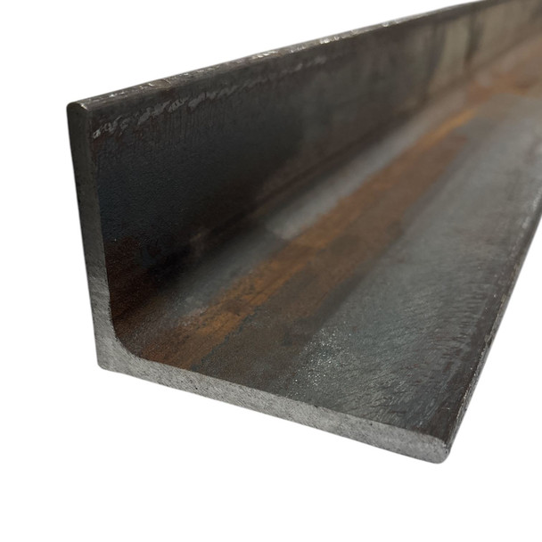 6" x 4" x 1/2", A36 Steel Angle, Hot Rolled