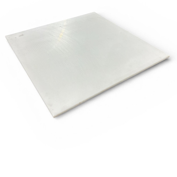 3/8" x 24", Acetal POM Plastic Bar, Sheet, Plate, White