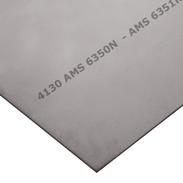 0.063" x 12" x 24", 4130 Chrome Moly Steel Sheet