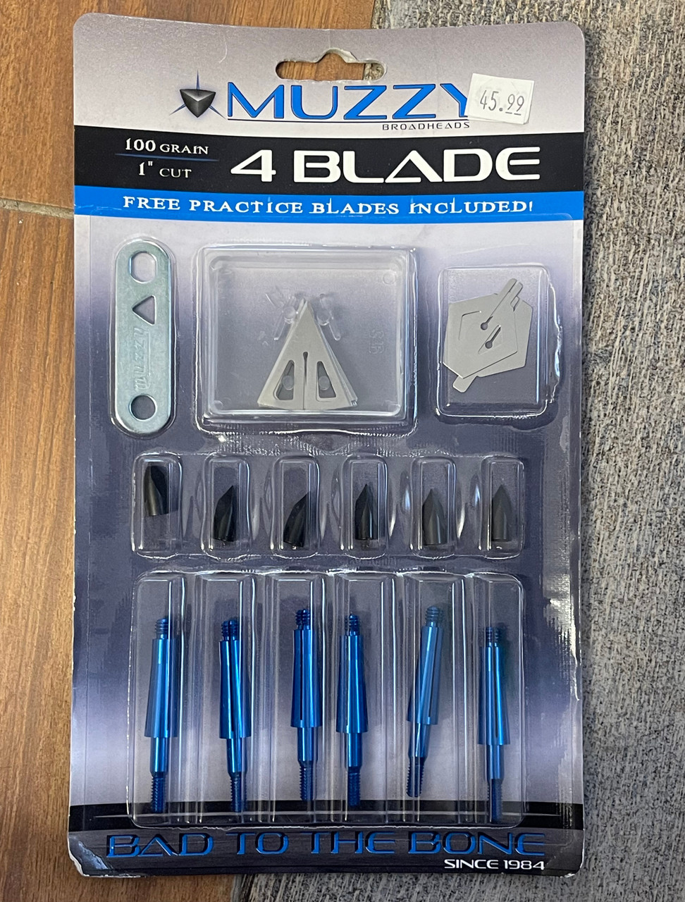 Muzzy Broadheads 4 blade 1” - Larry's Outdoor Store