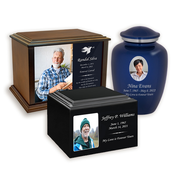 Photo Cremation Urns