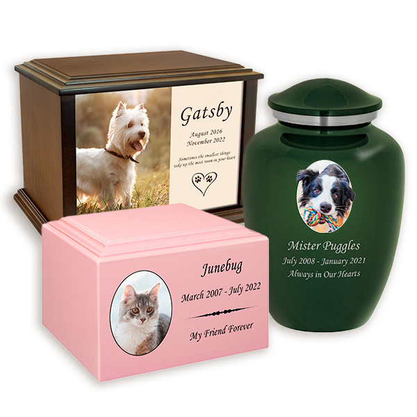 Pet Photo Urns