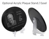 Baby Booties Laser-Engraved Infant-Child Oval Plaque Black Granite Memorial