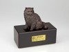 Bronze Persian Cat Figurine - Simply Walnut - 401