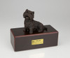 Bronze Westie Dog Urn - Simply Walnut - 464