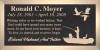 Fishing Boat Ducks - Cast Bronze Memorial Cemetery Marker - 4 Sizes