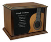 Classical Guitar Eternal Reflections Wood Cremation Urn