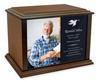 Custom Photo Eternal Reflections Wood Cremation Urn