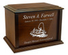 Design Your Own Eternal Reflections Wood Cremation Urn