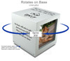 Medium Rotating Photo Cube Pet Urn in 3 Color Choices