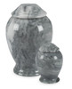 Grey Modern Marble Cremation Urn