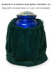 Rainbow Bridge Velvet Pet Cremation Urn Bags 3 Sizes - 5 Colors