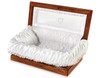 24" Small TLC Hardwood Infant Casket