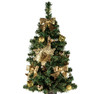 30 Inch Gold Bow Christmas Tree for Cemeteries