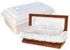 30" Medium TLC Hardwood Pet Casket and Burial Vault Combo