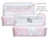 36 Inch Pink Plush Child Casket