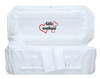 36 Inch White Crepe Child Casket