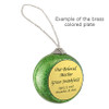 Always in Our Hearts Snowman Memorial Holiday Tree Ornament