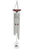American Flag Memorial Wind Chime Cremation Urn with Engraving