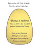 Appalachian Trail Memorial Wind Chime Cremation Urn with Engraving