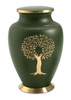 Aria Tree of Life Brass Cremation Urn