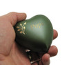 Aria Tree of Life Heart Brass Keepsake Cremation Urn