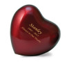 Arielle Ruby Heart Keepsake Cremation Urn - Engravable