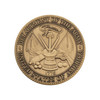 Army Medallion Bronze Cremation Urn