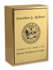 Army Bronze Snap Top Niche Cremation Urn