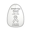 Awareness Ribbon Memorial Wind Chime Cremation Urn with Engraving