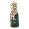 Bejeweled Celebrate Champagne Bottle Keepsake Box