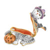 Bejeweled Halloween Cat Keepsake Box