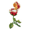 Bejeweled Rose With Ring Pad Keepsake Box