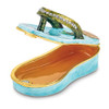 Bejeweled Sandal With Palm Tree Keepsake Box