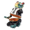 Bejeweled Smoking Frog Keepsake Box