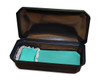 18 Inch Black with Turquoise Pet Casket for Cat Dog Or Other Pet