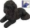 Bronze Finish Shih Tzu Dog Shadow Casts Figurine Urn