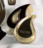 Bronze Tone Tear Drop Ultra Keepsake Cremation Urn Set