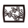 Butterflies Modern Companion Wood Cremation Urn