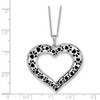 Animal Lover Sterling Silver Memorial Jewelry Necklace