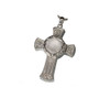 Celtic Cross Photo Locket Cremation Jewelry in Sterling Silver