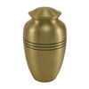 Classic Bronze Brass Cremation Urn - Engravable